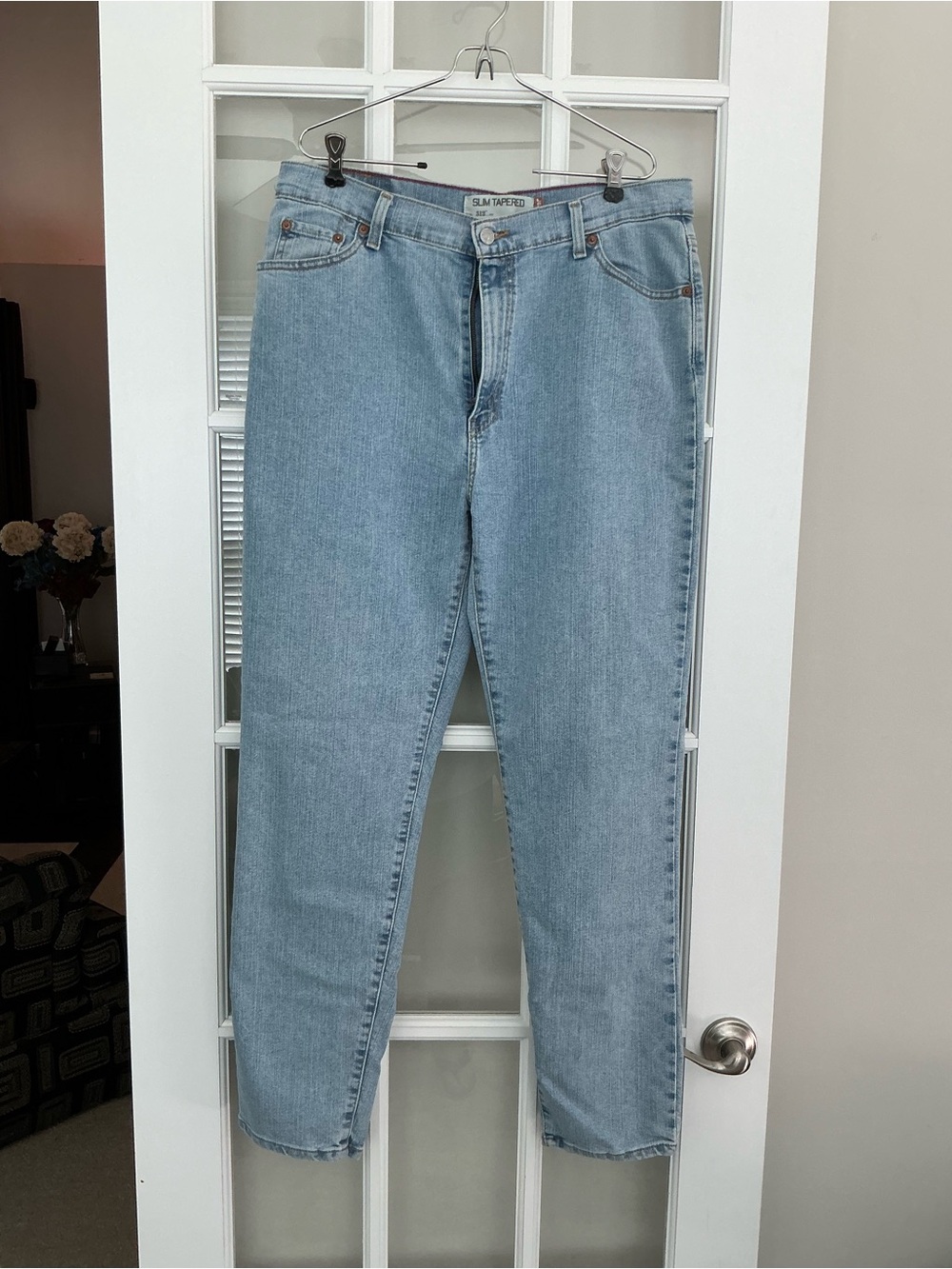 Levi’s 512 Slim tapered light wash jeans
